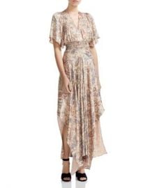 Maje Rachel Smocked Paisley-Print Maxi Dress Women - Bloomingdale s at Bloomingdales