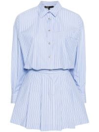 Maje Raudri Cotton Mini Shirt Dress at Farfetch