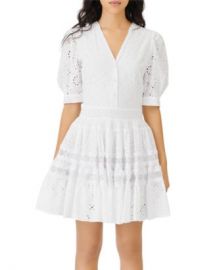 Maje Rayanette A Line Eyelet Dress   Bloomingdales at Bloomingdales