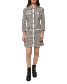 Maje Renatola Tweed Shirt Dress   Bloomingdales at Bloomingdales