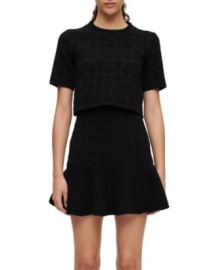 Maje Reve Ruffled Mini Dress Bloomingdales at Bloomingdales