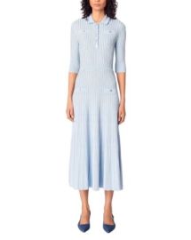 Maje Rib Knit Midi Dress Bloomingdales at Bloomingdales