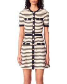 Maje Rib Knit Short Dress Bloomingdales at Bloomingdales