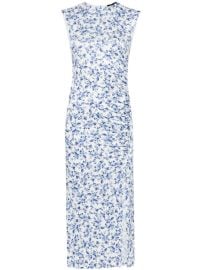 Maje Rikalia Sleeveless Dress in Blue at Farfetch