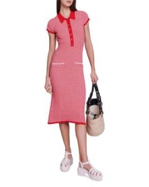 Maje Rinamaille Polo Shirt Dress Bloomingdales at Bloomingdales