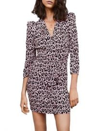 Maje Ripanta Leopard-Print Mini Dress Women - Bloomingdale s at Bloomingdales