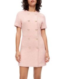 Maje Rirosila Tweed Mini Dress Bloomingdales at Bloomingdales