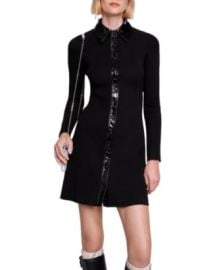 Maje Rosania Rib Knit Dress Bloomingdales at Bloomingdales