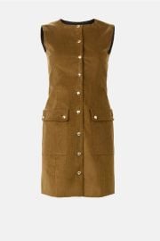 Maje Rubelle Corduroy Sleeveless Mini Dress at Rent the Runway