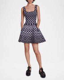 Maje Russel Knit Mini Dress at Neiman Marcus