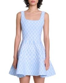 Maje Russel Wave Printed Mini Dress Bloomingdales at Bloomingdales