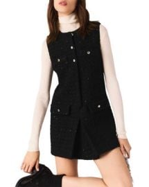 Maje Sequin Tweed Playsuit Bloomingdale39s at Bloomingdales
