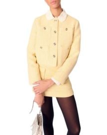 Maje Short Tweed amp Lurex Jacket Bloomingdale39s at Bloomingdales
