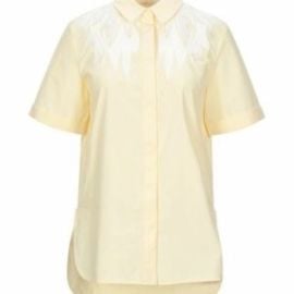 Maje Tops Maje Embroidered Yellow Button Down Amazing Quality Nwt Poshmark at Poshmark