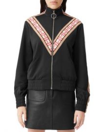 Maje Trevise Zip-Up Sweatshirt Women - Bloomingdale s at Bloomingdales