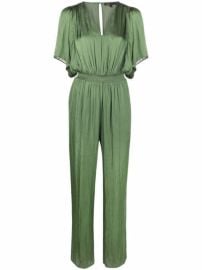 Maje V-neck Jumpsuit - at Farfetch