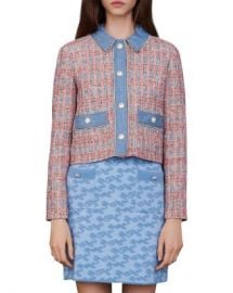 Maje Venise Tweed Jacket Women - Bloomingdale s at Bloomingdales