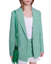 Maje Vrinny Tweed Blazer Bloomingdales at Bloomingdales