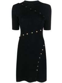 Maje button-embellished Knitted Minidress - at Farfetch