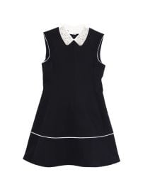 Maje embellished-collar Mini Dress Blue at Farfetch