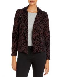 Majestic Filatures Animal Print Moto Jacket Women - Bloomingdale s at Bloomingdales