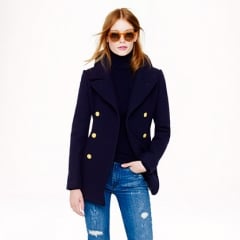 Majesty peacoat in navy at J. Crew