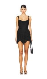 Majorelle Ann Mini Dress In Black at Revolve