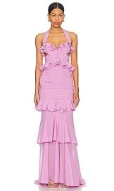 Majorelle Jerry Gown In Lilac Pink at Revolve