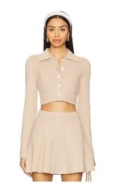 Majorelle Solveig Cardigan In Oat at Revolve