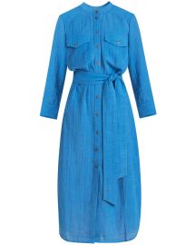 Makua Cover-Up Shirtdress at Veronica Beard