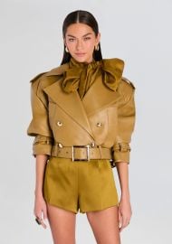 Malene Leather Jacket at Retrofete