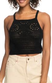 Malibu Crush Pointelle Crop Top at Nordstrom