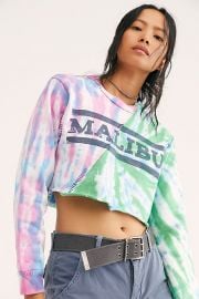 Malibu Tie Dye Pullover at Free People