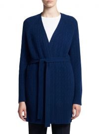 Malinka Cashmere Cable-Knit Cardigan by Theory at Saks Fifth Avenue