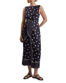 Malmoa Knot Detail Midi Dress at Bloomingdales