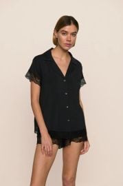Malou TENCEL™ Modal Shortie Short PJ Set at Eberjey