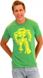 Man Bot Vintage Green Tee at TV Store Online