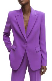 Mango Single Breasted Suit Blazer at Nordstrom