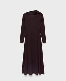 Mango Women39s Asymmetrical Neckline A-Line Dress - Macy39s at Macys