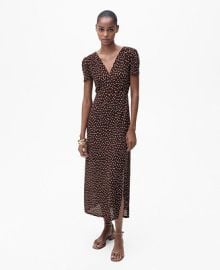 Mango Womens Midi Floral Dress - Macys at Macys