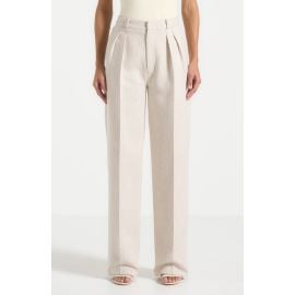 Manière De Voir Julie Tailored Twin Pleat Trousers at Nordstrom