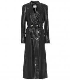 Manila faux-leather coat at Mytheresa