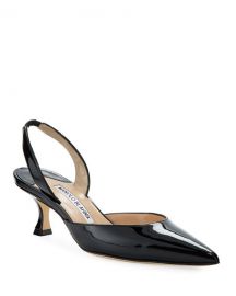 Manolo Blahnik Carolyne Slingback Pumps at Neiman Marcus