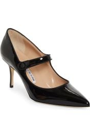 Manolo Blahnik Patent Leather Mary Jane Pumps at Nordstrom