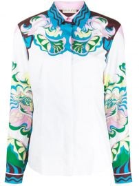 Manu-Print Stretch-Cotton Shirt by Emilio Pucci at Farfetch