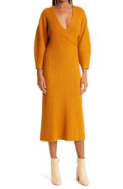 Mara Hoffman Samira Long Sleeve Organic Cotton Blend Sweater Dress at Nordstrom