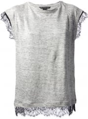 Marc By Marc Jacobs Lace Trim T-shirt - Cuccuini at Farfetch