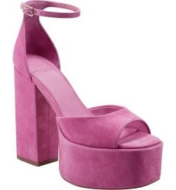 Marc Fisher Della Ankle Strap Platform Sandal at Nordstrom Rack