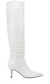 Marc Fisher X Elizabeth Sulcer Ginnie Boot in Chic Cream from Revolve com at Revolve