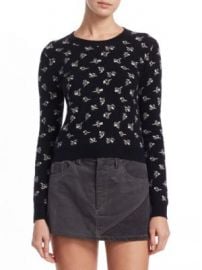 Marc Jacobs - Floral-Print Cashmere Pullover at Saks Fifth Avenue